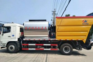 陕汽轩德单桥同步碎石封层车