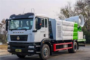 重汽汕德卡12立方多功能抑尘车