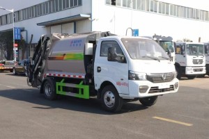 东风途逸蓝牌压缩垃圾车